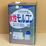 スズカファイン 水性ツヤ消し仕上げ塗料 水性モルコン ホワイト 16kg ホワイト