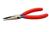 Crescent 6546CVSMLN 6-Inch Long Nose Solid Joint Cushion Grip Plier [並行輸入品]