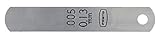Stanley Proto J008 0.008 Short Blade Feeler Gauge [並行輸入品]