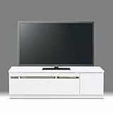 シンプル 幅120cm ロータイプ テレビボード ホワイト