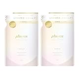 plus eau プリュスオー シャンプー トリートメント リポア しっとり 詰替え用 セット 350ml 2本 ホワイトフローラル&ペアーの香り
