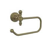 Allied Brass RW-24E-ABR Retro Wave Collection Euro Tissue Holder, Antique Brass [並行輸入品]