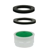 Plumb Pak Pp800-102lf Bubble-stream Regular Aerator Insert, 1.5 Gpm by Plumb Pak