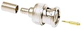 Allen Tel GBNC60-O 50-Ohm BNC Coaxial Connector for O Crimp Compatible with RG-62 RG-62A RG-62B RG-5