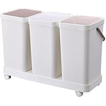分別キャスターダストボックス ゴミ箱　おしゃれごみ箱 Amazon｜ゴミ箱 ごみ箱 ダストボックス ふた付き 60L 分別 2分別