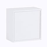 arne ウォールシェルフ 幅40 奥行21 高さ40 おしゃれ 北欧 石膏ボード 玄関 壁掛け 棚 戸棚 キッチン 飾り棚 WallBox ホワイト