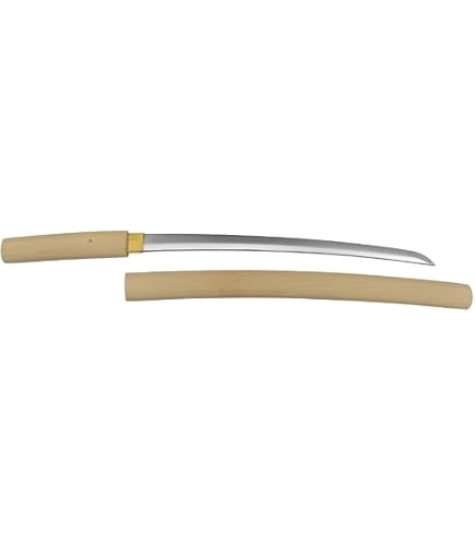 Amazon | 模造刀（美術刀）白さや 短刀 9寸 (飛龍)◇白サヤ 白鞘 合口