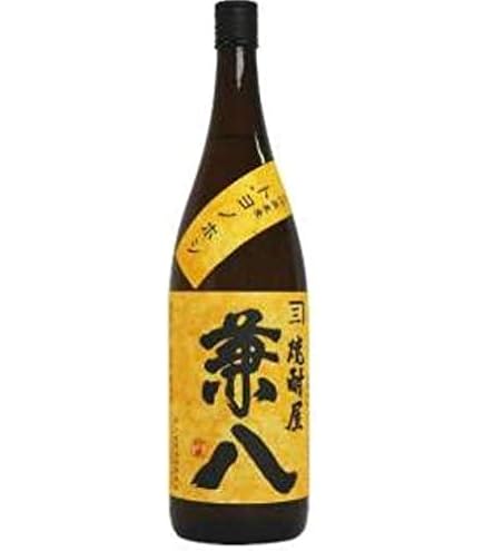 Amazon.co.jp: 四ッ谷酒造 はだか麦を100％の麦焼酎 兼八 1800ml