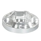 SM SunniMix RCカー六角ハブアダプター、4ピース/個アルミニウム合金12 Mmホイール六角ハブアダプターに適用SCX10 TRX4 D90 RCクローラーRCスペアパーツアクセサリー - 銀, 6mm