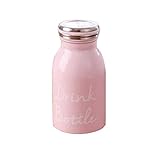 ラブリーウォームボトル女の子大容量絶縁カップ260ML - ピンク