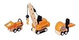 PlanToys Plan City Construction Vehicles [並行輸入品]