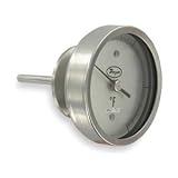 Bimetal Thermom, 3 In Dial, 0 to 250F by Dwyer