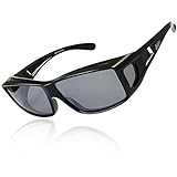 [冒険王] サングラス 眼鏡の上から オーバーグラス 偏光サングラス 【鯖江企画/運転用】 フィットオーバー SC50K-GR15