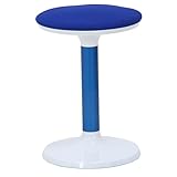 不二貿易 バランススツール 高さ45cm ブルー 73488