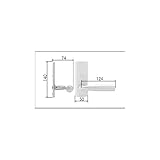 LIXIL メンテナンス部品 リビング建材用部品 ドア ハンドル ウッドグリップCタイプ把手簡易錠 TOSTEM トステム サテンゴールドK[MZTKWCK05] *製品色・形状等仕様変更になる場合が