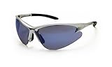 SAS Safety 540-0509 DB2 Eyewear with Polybag Ice Blue Lens/Silver Frame [並行輸入品]