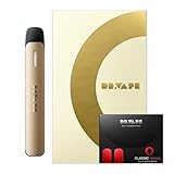 DR.VAPE ドクターベイプ Model2 スターターキット [ ゴールド 本体 カートリッジ ] セット 電子タバコ (クラッシックスモーク)