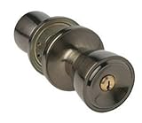Homeplus + la2101チューリップエントリLockset、アンティーク真鍮