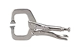 Wright Tool 9V6SP Locking C-Clamp Pliers with swivel Pads 6" (Vise Grip #6SP) [並行輸入品]