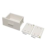 アイリス スペースフィットラック　引出/幅40cm用 オフホワイト/380x290x190mm