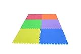 We Love Crawling Baby Playmat 3/4 Extra Thick 24x24, 6-count by We Love Crawling