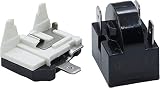 QP-02-4.7 3ピン 4.7オーム 冷蔵庫スタートリレークーラー コンプレッサースターター 1/2HP冷蔵庫過負荷プロテクター1個付き 1個