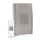 Honeywell RCWL3501A1004/N Decor Wireless Doorbell / Door Chime and Push Button [並行輸入品]