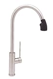 Blanco 440608 Rados Pro Kitchen Faucet, Satin Nickel [並行輸入品]