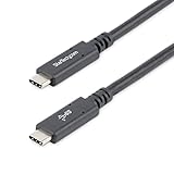 StarTech.com USB 3.0 Type-C ケーブル 1.8m 給電充電対応(最大5A) USB-C/オス - USB-C/オス USB-IF認証済み USB315C5C6