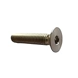 Homyl 5本　チタン合金　皿ネジ　六角頭ねじ　ネジボルト　家庭DIY　全8サイズ - m8x20