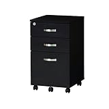 koeki ワークデスク用 インワゴン ダークブラウン色 WDS-MEW(DBR)