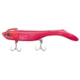 Major Craft(メジャークラフト) フラットフィッシュ向けルアー 浜王 ワームセット 28g #32 グローピンク