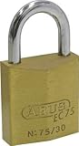 [T-4451767]ＡＢＵＳ　真鍮南京錠　ＥＣ７５－３０　ディンプルシリンダー　バラ番 EC7530KD