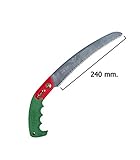SAMURAI サムライ 特許曲刃鋸 替刃式 (鞘付) 一番 荒目 240mm GC-240-LH