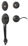 Rockwell IAHSCL1010004 Premium Solid Brass Winslow Single Cylinder Handle Set with Chelsea Lever, Oi