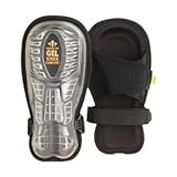 Knee/Shin Pads, Nonmarring, Gel, 1 Sz, 1PR by Impacto
