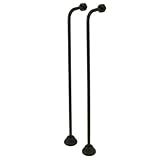 Kingston Brass CC465 Single Offset Bath Supply Lines 22-Inch Length, Oil Rubbed Bronze [並行輸入品]