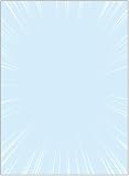 ブロッコリースリーブプロテクター【世界の文様】 「集中線」Ver.2