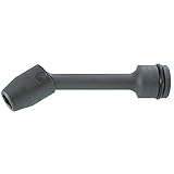 ミトロイ(MITOLOY) インパクトレンチ用 ユニバーサルエクステンションソケット 1/2 6角 mm 全長150mmタイプ P4US12-150