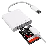 Mr.Yeap カードリーダー SD/マイクロ(Micro SD/TF)対応 タイプＣ 充電ボート対応 メモリカードリーダー 双方向高速転送 高速読み取り OTG機能 プラグ&プレイ 写真/動画/ビデオデータ移行 コンパクト設計 急速充電 Phone15-17シリーズ/Pad/Mac/Android対応
