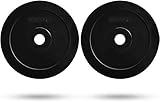 44SPORT オリンピックバンパープレート1組 - 2つのオールポリマーラバーテクニックウェイト Olympic ブルー