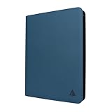 Rieton 16ポケット 1000+ポケット カードバインダー 大きなリングレスサイドローディングポケット トレーディングカード アルバムフォルダー TCG用 - ミッドナイトブルー