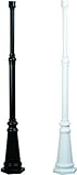 Artcraft Lighting Classico Medium European Style Outdoor Lamp Post, Black [並行輸入品]