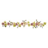 キャベッジローズ造花ガーランド140cm モーブ 【 秋 装飾 飾り 造花 フラワー ガーランド バラ 薔薇 ストア・エキスプレス 】 57-12-8-2_28681-224