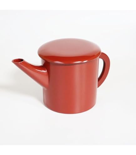 Amazon.co.jp: 湯筒 湯桶 蕎麦湯 日本製 黒 500ml 食洗機対応 蕎麦湯