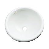 Dekor洗面台Biscayne CastアクリルセルフRimmingバスルームシンク 1