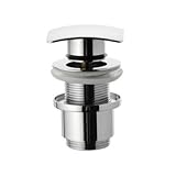 Nameeks 904scc2 Remerポップアップ排水with click-clack機能、 1.5" L x 2.67" W クローム Remer 904SCC2 1