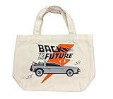 [スモール・プラネット] マチ付きバッグ BTTF バックトゥザフューチャー デロリアン