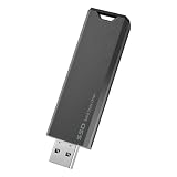 SSD 外付け 1TB グレー×ブラック 小型 スティック ポータブル 高速転送 テレビ録画対応 PS5/PS4(動作確認済) USB 3.2 Gen 2 日本メーカー SSPS-US1GRE
