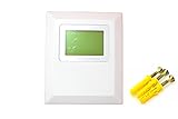 Q-BAIHE LEDディスプレイと壁に取り付けられた温度＆湿度トランスデューサセンサMW31204-20MA